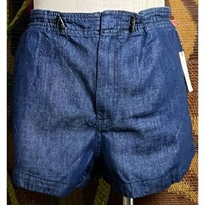 Anthropologie Pilcro Mid-Rise Parachute Shorts L